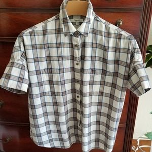 Madewell Flannel Plaid Courier Button Down Shirt